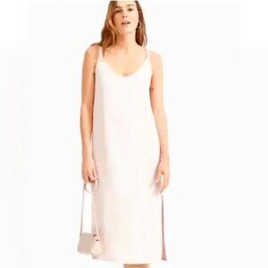 Everlane GoWeave Slip Dress White Sz 16